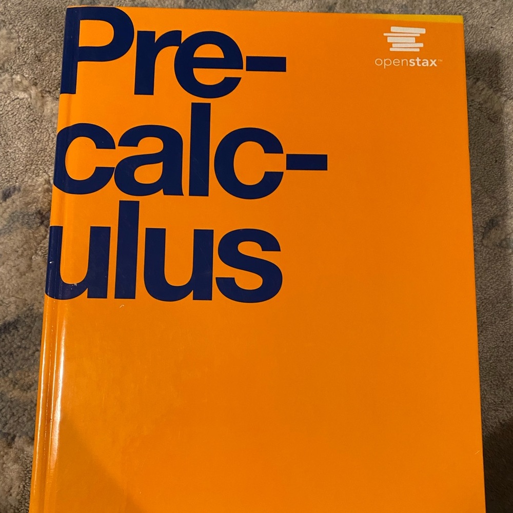 Brand new Pre-Calculus textbook